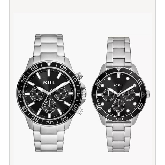 Fossil watch set (2pcs)